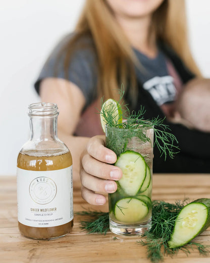Kvas - Honey Ginger Simple Syrup