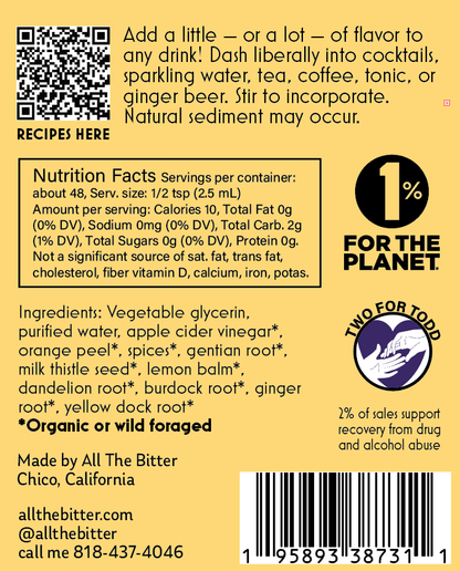 All The Bitter - Orange Bitters Mini