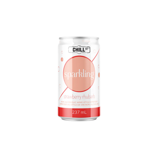 Chill St - Sparkling Strawberry Rhubarb  Wine Spritzer