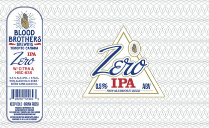 Blood Brothers - Zero IPA